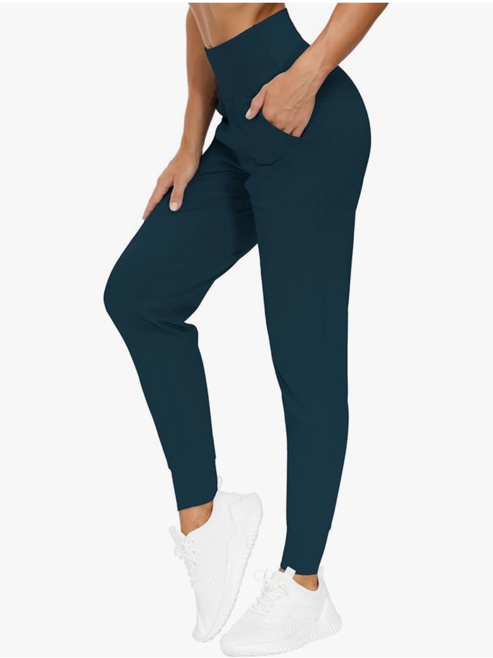 THE GYM PEOPLE Women's Workout Joggers Pants Lightweight Lounge Leggings New XS